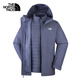 The North Face Jacket Men's Cotton Jacket Liner Three-in-One Autumn and Winter Jacket 8FHW Twilight Purple/BTR L