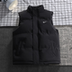 Herren Winterpaar verdickte warme Weste für Männer trendy und vielseitige lockere ärmellose Jacke weiß 2xl