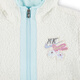 NIKE baby knitted imitation sherpa jacket winter boys soft baby layered jacket NIKE IQ9936