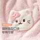 
Ban Xidi [Soft Cute Cat] Children's Home Clothing Set Autumn and Winter Clothes Children's Coral Velvet Pajamas Baby Pajama Pants Two-piece Set