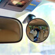 Curved glass wide-angle auxiliary rearview mirror, interior baby mirror, off-road vehicle blind spot observation mirror, rear rearview mirror, high-end auxiliary mirror (single pack)