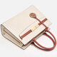 Geshiman (Geshiman) Sac kelly à la mode, polyvalent et haut de gamme pour mère 2025 Nouveau sac de sac pour femmes à la mode sac à bandoulière de grande capacité [boîte cadeau] Beige 7295