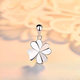 Yuebu quality pt950 platinum pendant without chain Pt950 single pendant necklace for women platinum pendant alone pendant love four-leaf clover single pendant