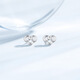 Chao Acer Auspicious Moiré Platinum Earrings PT950 Platinum Earrings for Ear Supporting Chinese Style Gifts for Women Price: One pair, including labor cost 170 yuan (free silicone earplugs) 1.45g