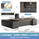 Boss office desk and chair combination light luxury and high-end young president executive desk simple modern executive general manager table 2.4m painted boss table + boss chair + 2.4m cabinet
