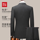 Red Bean -Anzug Männer Slim Professional Formal Wear Business Anzug Bräutigam Anzug Anzug Hochzeitskleid Herrenanzug Anzug