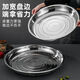 Raft core sieve household food grade 304 stainless steel thickened steaming plate fine hole drying plate sieve dry goods steaming rice plate leaking basin 55cm extra thick food grade stainless steel drying plate + bottom basin