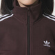 
Adidas jacket Clover women's clothing 2025 autumn new retro sportswear trendy and fashionable breathable stand collar jacket dark gray brown XS (155-160cm/90-95Jin[Jin equals 0.5 kg])