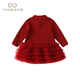 Fanlie VOONLIE girls sweet dress autumn fashion children's princess dress baby one-year-old dress tutu skirt spring and autumn