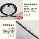 Face wash toothed hairband summer women's 2025 high-end pressure hair headband broken hair hairpin headdress black