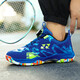 Professional badminton shoes for men and women, sports shoes for women, tennis volleyball shoes, table tennis shoes, men's running shoes, dark blue 43