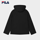 FILA Official Men's Woven Jacket 2025 Autumn Fashion Simple Casual Comfortable Hooded Top