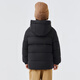 Flying in the snow children's down jacket boys and girls winter coat new casual thickened bread coat black 160