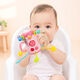 Others: Baby bottle pull-up stick, silicone toy during teething period, chewing gum, anti-eating hand teether, teeth grinding puzzle for babies, cute food-grade teether to say goodbye to restless night wakings - blue - pulling gift box model, bite out smart brain bump patterns, puzzle teether, gripping training + tactile enlightenment