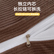 Jingyan New Bed Large Cushion Pillow Bedside Backrest Soft Sofa Playing with Mobile Phone Reading Waist Protector Triangular Cushion Pillow Stay away from hard bedside Brown skin-friendly corduroy Contains pillow core Full support | Soft and comfortable | Relax your back