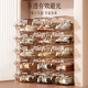 Yusenyi shoe box storage box is a transparent space-saving plastic shoe storage artifact storage box that does not take up space and can be stacked as a shoe cabinet. 10 pieces in extra wide size (high-end gray) within 45 yards