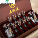 Wuliangye wine set, liquor dispenser, small wine glass, eighth generation, new original box, disassembled wine pot, wine cup, Taiyuan 6 pots, 6 cups