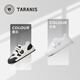 Tyranis spring children's sports shoes for boys and girls, all-match white shoes, medium and large children's moral training sneakers, white 27