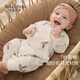 Bali Piglet Baby Clothes Spring and Autumn 2025 New Newborn Harness Newborn Autumn Jumpsuit Baby Climbing Clothes Autumn Pumpkin Pie 66cm