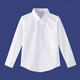 Children's pure cotton white shirt white shirt long-sleeved pure cotton spring and autumn primary school uniforms middle and older children girls JK performance clothes white shirt-long-sleeved-same style for men and women (pure cotton) 140