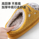 Pig Daddy Children's Cotton Slippers Boys Home Indoor Anti-Slip Warm Middle-aged Children Parent-Child Cartoon Cute Furry Slippers Green 25