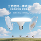 Xilili LED high power light bulb E27 screw UFO light energy saving lamp high wattage bulb 48w white light 6500k