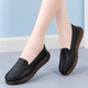 Soft-soled anti-slip mother shoes hollow breathable casual shoes women's shoes pregnant women's non-slip shoes casual shoes foot 826-black four seasons 37