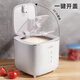 Axco food-grade special rice bucket 20 Jin Jin equals 0.5 kg. 2025 new insect-proof and moisture-proof sealed rice cylinder large capacity flour household square rice bucket 20 Jin Jin equals 0.5 kg. Free measuring cup