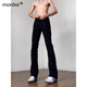 MON-LIST джинсы мужские осенне-зимние облегающие прямые брюки с ятаганом в стиле high street MLK02 черные L