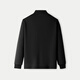 Heilan House polo shirt men's winter 25 new mountain not high series loose top black 4Y reservation 2XL 185/100A recommended 165~180Jin Jin equals 0.5 kg