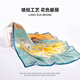 Shanghai Story Mulberry Silk Summer Silk Square Scarf Women's Neck Style 2025 New Style Scarf Hairband Oil Color Tree