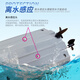 Water light remote control boat wireless high-speed speedboat ship gesture sensor electric boy and children toy boat model gray LED light remote control boat low battery alarm standard configuration can be used for about 30 minutes on one charge