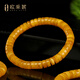 OUCERNY beeswax bracelet collection full of honey chicken oil yellow amber presbyopia wax pill bracelet Russian material for men and women