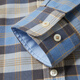 Teenie Weenie Bear Women's Shirt 2025 New Temperament Style Style Retro Plaid Shirt Blue L