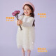 Robe des filles Dudu Printemps et automne Robe de princesse pour enfants à la mode