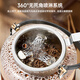 GINSBER teapot health pot tea extraction machine steam spray teapot automatic water filling smart office business gift stainless steel tea leakage steam tea extraction丨automatic water filling 1.2L