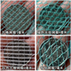 High-quality thickened eel cage green fish net folding mesh seaside imported shrimp cage fishing net fish and shrimp eel reinforced cage 1.6 meters 9 sections 6 doors free of charge with ground plug + drawstring + bait ball high-quality thickened and thickened