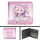 APEX BABY anime 2D peripheral wallet Kianahier Alixia Fuhua short Q version 2 fold student wallet Long style-Alixia