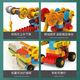 Shantoulin Village Children's Large Grain Building Block Programming Machinery Gear Magnetic Pieces Assembly Toys 6-year-old 3 Boy Intelligence 16852 Science and Education Building Blocks 1 Manual