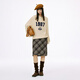 
MMLG retro plaid wool skirt for women in early autumn 2025 new Korean Korean style sweet and salt casual skirt deep coffee plaid S
