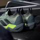 Adidas men's RAPIDMOVE ADV 2 TRAINER M versatile shock absorbing breathable lightweight low top sports basketball shoes JH6167 green 39