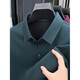 CEO Yageo Men's Cashmere Long Sleeve Shirt High-end Business Casual Daddy's New Wrinkle Anti-Wrinkle Shirt Style Six G15833 Clam Blue S 165/88A