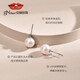 Jingrun Pearl Earrings Light Wish 18K Gold Freshwater Pearl Earrings Young Earrings Practical as a Birthday Gift for Mom