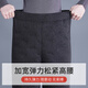 Snow Flying (SNOWFLYING) Down Pants Inner Liner for Women Winter High Waist Thickened Middle-aged and Elderly Mothers Loose Leg Leg Slim Fit Northeast Warm Inner Cotton Pants Full Pants Down - Lightweight and Warm - Dark Gray M 80-100Jin Jin is equal to 0.5 kg