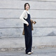 
Demana [Good to take off] Not easy to fade denim loose straight-leg casual overalls for women 2025 autumn style