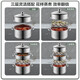 BSITN stainless steel steamer three-layer 28cm household steaming bun pot thickened steamer induction cooker gas stove universal [BC1429] stainless steel steamer 3-layer 28cm