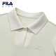 FILA children's clothing tops 2025 winter new style girls' sun protection sports long-sleeved POLO shirts Life Green-LG 140
