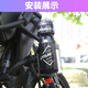 Motorcycle water cup holder, motorcycle audio bracket, special cup holder, adjustable water bottle cage, bicycle water bottle cage, motorcycle model (W5 upgraded U-bolt installation support