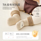 Tongtai (TONGTAI) baby socks, baby mid-tube socks, children's thickened terry socks, boneless socks, wide mouth socks, beige 0-6 months