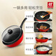Zwilling one-person cooking pot set non-stick frying pan, stew cast iron pot enamel pot 3-piece set (Zwilling cast iron pot 24cm)